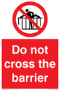 PA7715: Do not cross the barrier