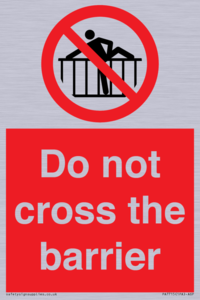 PA7715: Do not cross the barrier