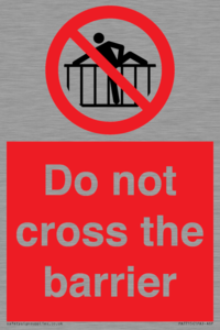 PA7715: Do not cross the barrier