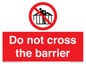 PA7715: Do not cross the barrier