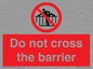 PA7715: Do not cross the barrier