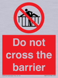 PA7715: Do not cross the barrier