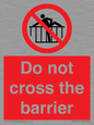 PA7715: Do not cross the barrier