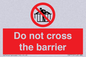 PA7715: Do not cross the barrier