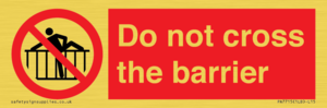 PA7715: Do not cross the barrier