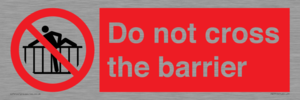 PA7715: Do not cross the barrier