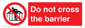 PA7715: Do not cross the barrier