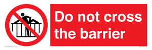 PA7715: Do not cross the barrier