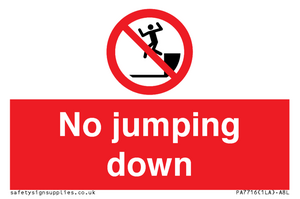 PA7716: No jumping down
