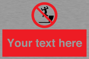 PA7726: Custom prohibition no jumping down