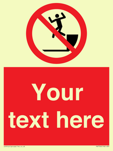 PA7726: Custom prohibition no jumping down