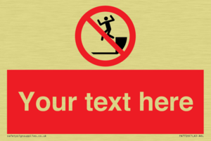 PA7726: Custom prohibition no jumping down