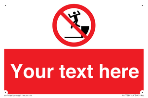 PA7726: Custom prohibition no jumping down