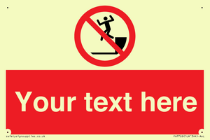 PA7726: Custom prohibition no jumping down