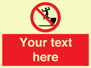 PA7726: Custom prohibition no jumping down