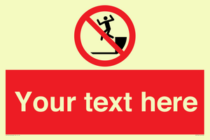PA7726: Custom prohibition no jumping down