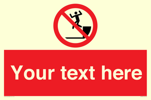 PA7726: Custom prohibition no jumping down
