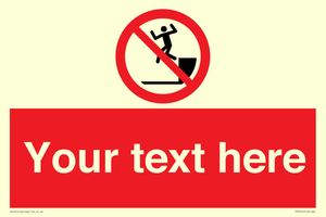 PA7726: Custom prohibition no jumping down