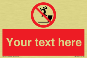 PA7726: Custom prohibition no jumping down