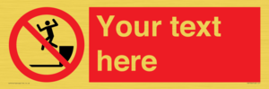 PA7726: Custom prohibition no jumping down
