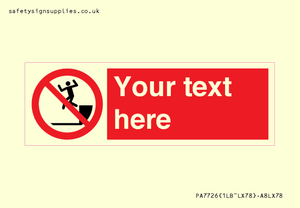 PA7726: Custom prohibition no jumping down