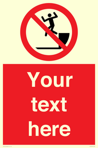 PA7726: Custom prohibition no jumping down