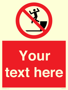 PA7726: Custom prohibition no jumping down