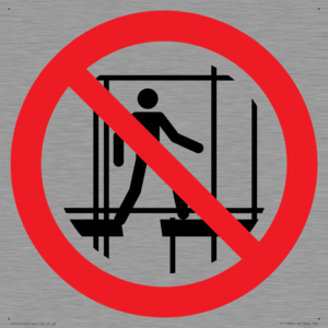 PC11284: P025 Prohibition: Do not use this incomplete scaffold