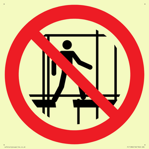 PC11284: P025 Prohibition: Do not use this incomplete scaffold