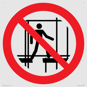 PC11284: P025 Prohibition: Do not use this incomplete scaffold
