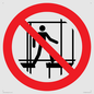 PC11284: P025 Prohibition: Do not use this incomplete scaffold