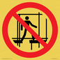 PC11284: P025 Prohibition: Do not use this incomplete scaffold