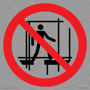 PC11284: P025 Prohibition: Do not use this incomplete scaffold
