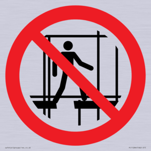 PC11284: P025 Prohibition: Do not use this incomplete scaffold