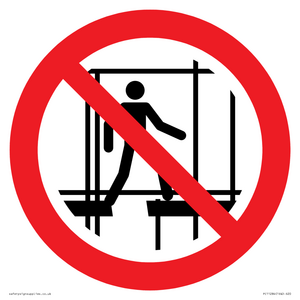 PC11284: P025 Prohibition: Do not use this incomplete scaffold