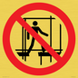 PC11284: P025 Prohibition: Do not use this incomplete scaffold