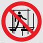 PC11284: P025 Prohibition: Do not use this incomplete scaffold