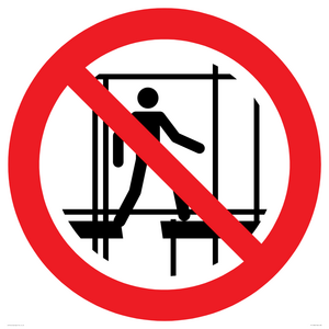 PC11284: P025 Prohibition: Do not use this incomplete scaffold