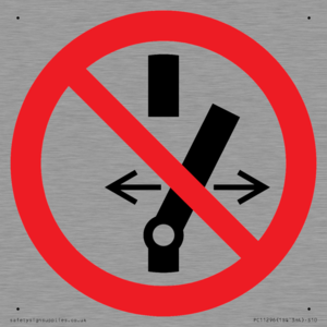 PC11296: Prohibition: Do not alter the state of the switch