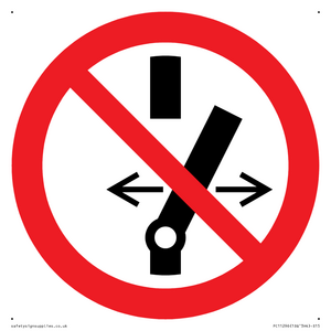 PC11296: Prohibition: Do not alter the state of the switch