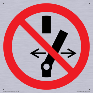 PC11296: Prohibition: Do not alter the state of the switch