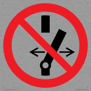 PC11296: Prohibition: Do not alter the state of the switch