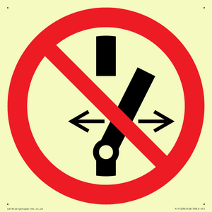 PC11296: Prohibition: Do not alter the state of the switch