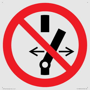 PC11296: Prohibition: Do not alter the state of the switch