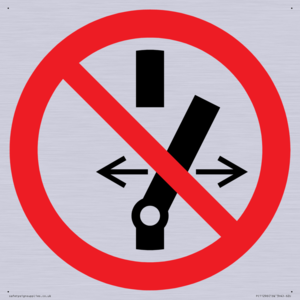 PC11296: Prohibition: Do not alter the state of the switch