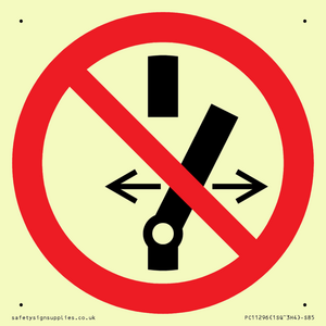 PC11296: Prohibition: Do not alter the state of the switch