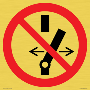 PC11296: Prohibition: Do not alter the state of the switch
