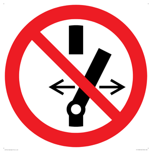 PC11296: Prohibition: Do not alter the state of the switch