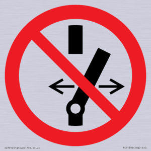 PC11296: Prohibition: Do not alter the state of the switch