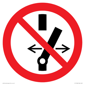 PC11296: Prohibition: Do not alter the state of the switch